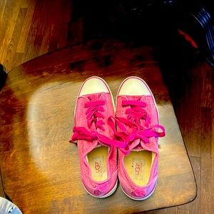 Like new pink UGG sneakers. Size 10.